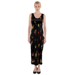Fireworks- Fitted Maxi Dress by nate14shop
