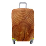 Annual Rings Tree Wood Luggage Cover (Small)