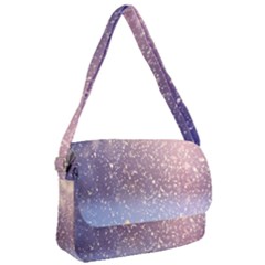 Snowfall Winter Courier Bag by artworkshop