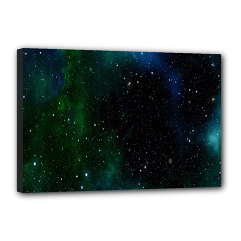 Stars Sky Space Canvas 18  X 12  (stretched) by artworkshop