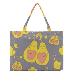 Avocado-yellow Medium Tote Bag by nate14shop