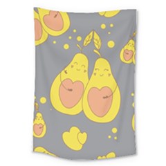 Avocado-yellow Large Tapestry