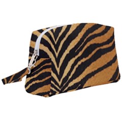 Greenhouse-fabrics-tiger-stripes Wristlet Pouch Bag (large) by nate14shop