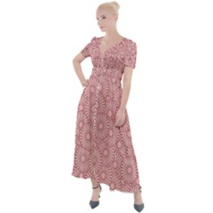 Flora Button Up Short Sleeve Maxi Dress by nate14shop