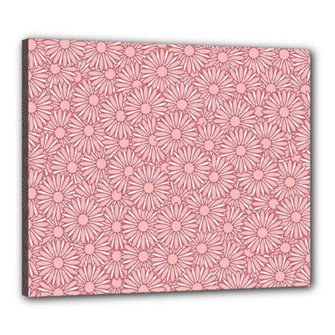 Flora Canvas 24  X 20  (stretched) by nate14shop