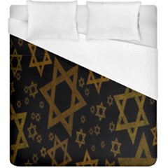Star-of-david Duvet Cover (king Size) by nate14shop