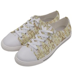 Star-of-david-001 Women s Low Top Canvas Sneakers by nate14shop