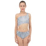 Architecture Building Spliced Up Two Piece Swimsuit
