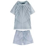Architecture Building Kids  Swim Tee and Shorts Set