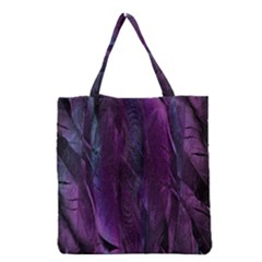 Feather Grocery Tote Bag by artworkshop