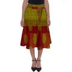 Rhomboid 003 Perfect Length Midi Skirt by nate14shop