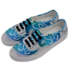 5 Seconds Of Summer Collage Quotes Men s Classic Low Top Sneakers by nate14shop
