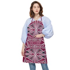 Abstract Pattern Geometric Backgrounds  Pocket Apron by Eskimos