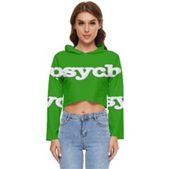 Psych Women s Lightweight Cropped Hoodie by nate14shop