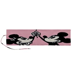 Baloon Love Mickey & Minnie Mouse Roll Up Canvas Pencil Holder (l) by nate14shop