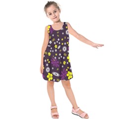 Background-a 003 Kids  Sleeveless Dress by nate14shop