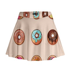 Background-a 006 Mini Flare Skirt by nate14shop