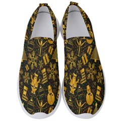 Christmas-a 001 Men s Slip On Sneakers by nate14shop