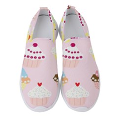 Cupcakes Women s Slip On Sneakers by nate14shop