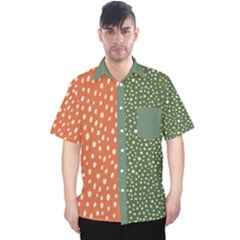 Tropical Polka Plants 1 Men s Hawaii Shirt