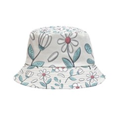 Flowers Pattern Inside Out Bucket Hat by hanggaravicky2