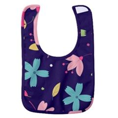 Colorful Floral Baby Bib by hanggaravicky2