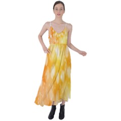 Abstract Sparkling Christmas Day Tie Back Maxi Dress by artworkshop