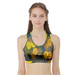 Raindrops Water Sports Bra with Border