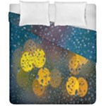 Raindrops Water Duvet Cover Double Side (California King Size)