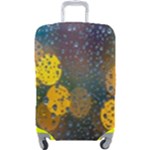 Raindrops Water Luggage Cover (Large)