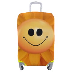 Sun-sunflower-joy-smile-summer Luggage Cover (medium) by Jancukart