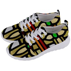 Abstract-0001 Men s Lightweight Sports Shoes by nate14shop