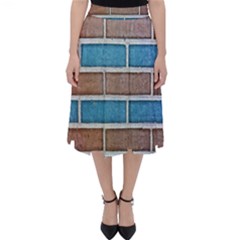 Brick-wall Classic Midi Skirt by nate14shop