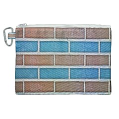 Brick-wall Canvas Cosmetic Bag (xl) by nate14shop