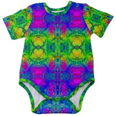 Happy Colors Baby Short Sleeve Onesie Bodysuit by Thespacecampers