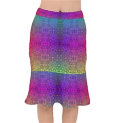 Stained Glass Short Mermaid Skirt by Thespacecampers