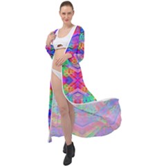 Deep Space 444 Maxi Chiffon Beach Wrap by Thespacecampers