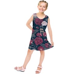 Magic Of Roses Kids  Tunic Dress by HWDesign
