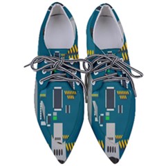Amphisbaena Two Platform Dtn Node Vector File Pointed Oxford Shoes