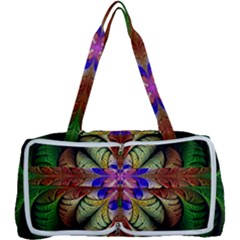 Fractal-abstract-flower-floral- -- Multi Function Bag