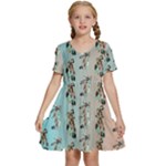 My Tomahawks Cbdoilprincess Kids  Short Sleeve Tiered Mini Dress