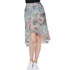 Hd-wallpaper-b 020 Frill Hi Low Chiffon Skirt