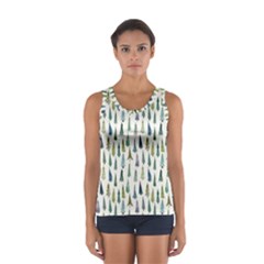 Christmas Tree Sport Tank Top  by nate14shop