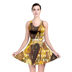 Lemon-slices Reversible Skater Dress by nate14shop