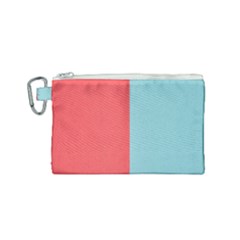 Red-two Calor Canvas Cosmetic Bag (small) by nate14shop