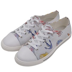 Sea-b 001 Men s Low Top Canvas Sneakers by nate14shop