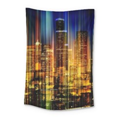 Skyline-light-rays-gloss-upgrade Small Tapestry by Jancukart