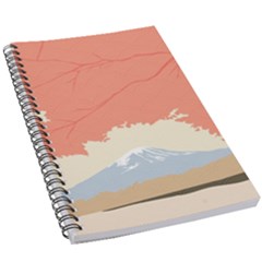 Fuji Mountain 5 5  X 8 5  Notebook by walala