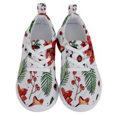 Pngtree-watercolor-christmas-pattern-background Running Shoes by nate14shop