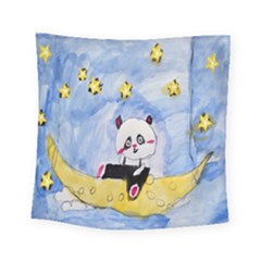 Panda Square Tapestry (small) by nate14shop